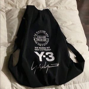 Y-3 limited edition back pack. Never used